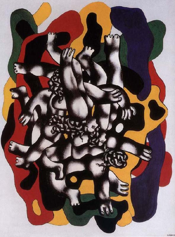 Fernard Leger Diver oil painting image